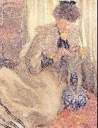 Frieseke, Frederick Carl The Yellow Tulip Spain oil painting reproduction